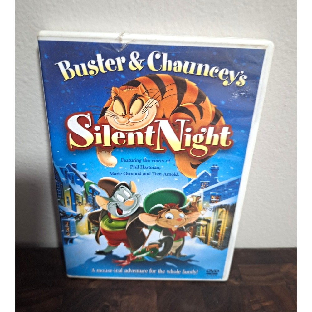 Buster & Chauncey's Silent Night DVD Phil Hartman Christmas Animated Movie